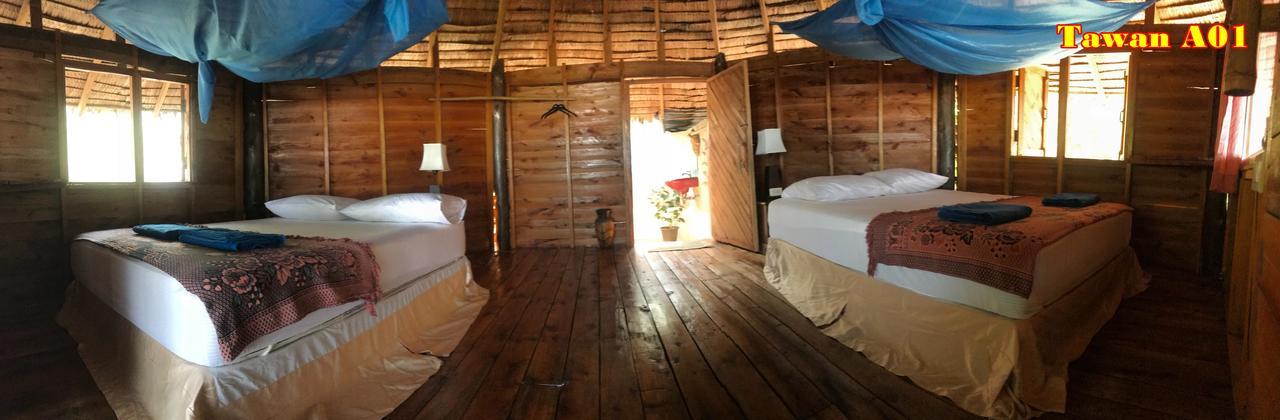 Отель Tawan Bar And Bungalow Ko Phra Thong Экстерьер фото