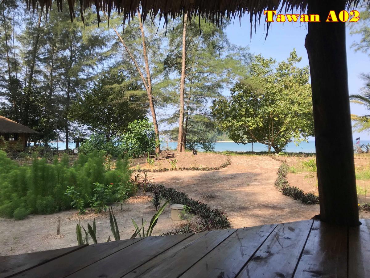 Отель Tawan Bar And Bungalow Ko Phra Thong Экстерьер фото